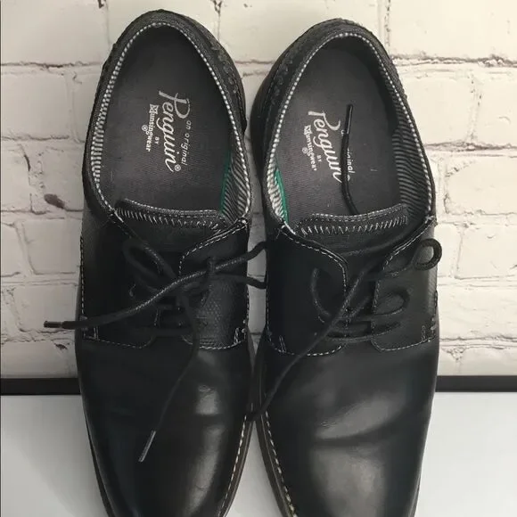 Penguin Oxford Shoes Mens 9 black Original by Munsingwear.‎